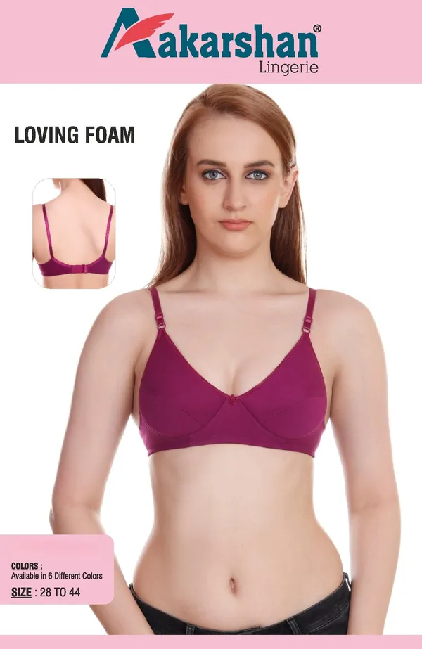Maroon_Premium_Hosiery_Padded_Bra_For_Women_|_Pack_Of_6