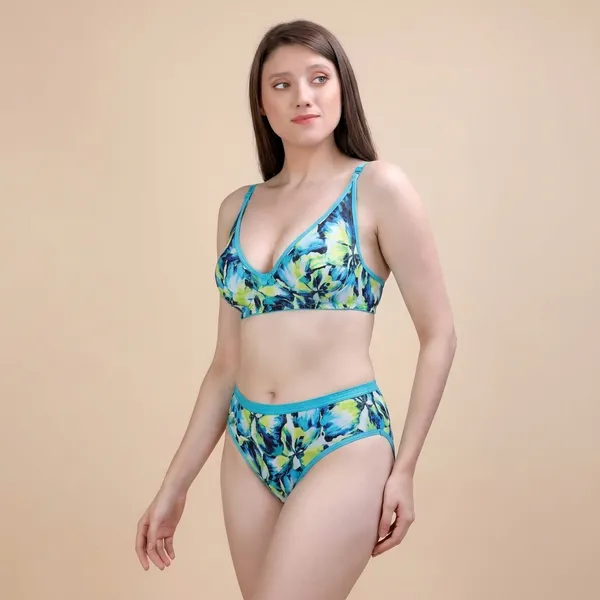 Set_Of_1_Pair_Multicolor_Premium_Nylon_Lycra_Floral_Bra_And_Panty_Set_For_Women