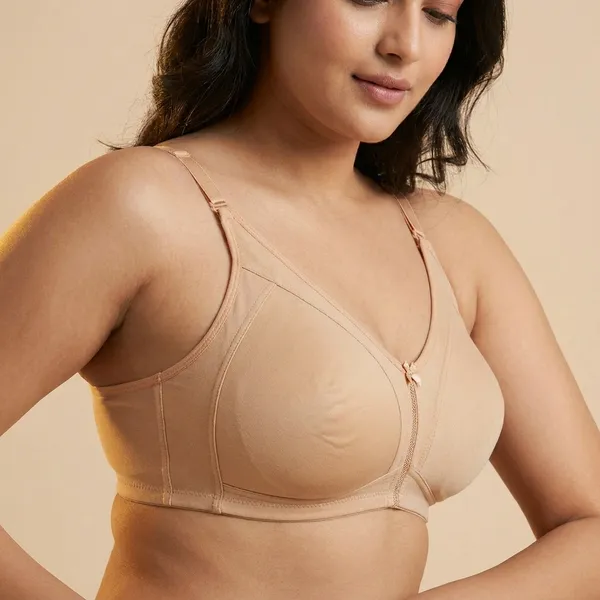 Beige_Premium_Hosiery_Full_Coverage_Bra_For_Women_|_Pack_Of_2