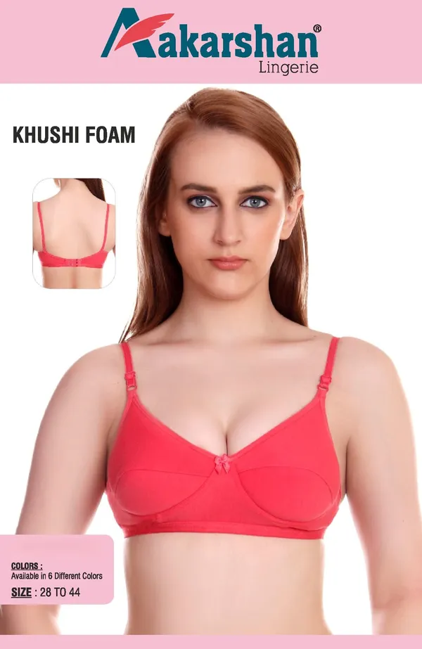 Pack_Of_2_Coral_Red_Premium_Hosiery_Padded_Bra_For_Women