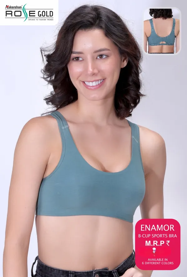 Rose_Pink_Premium_Hosiery_Padded_Sports_Bra_For_Women_Enamour_|_Pack_Of_2