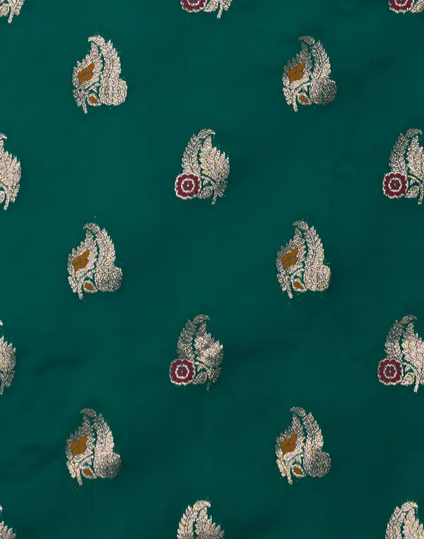 Rama_Elegant_Silk_Blend_Baluchari_Saree_With_Unstitched_Blouse_Piece
