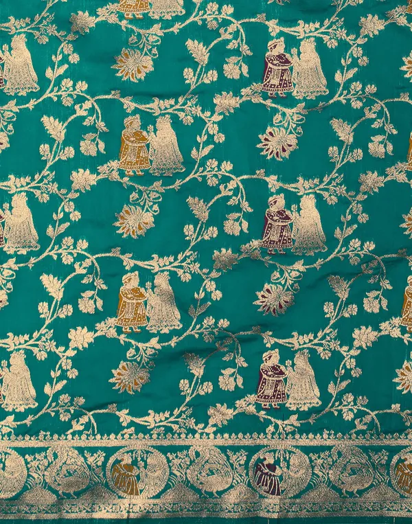 Rama_Elegant_Silk_Blend_Baluchari_Saree_With_Unstitched_Blouse_Piece