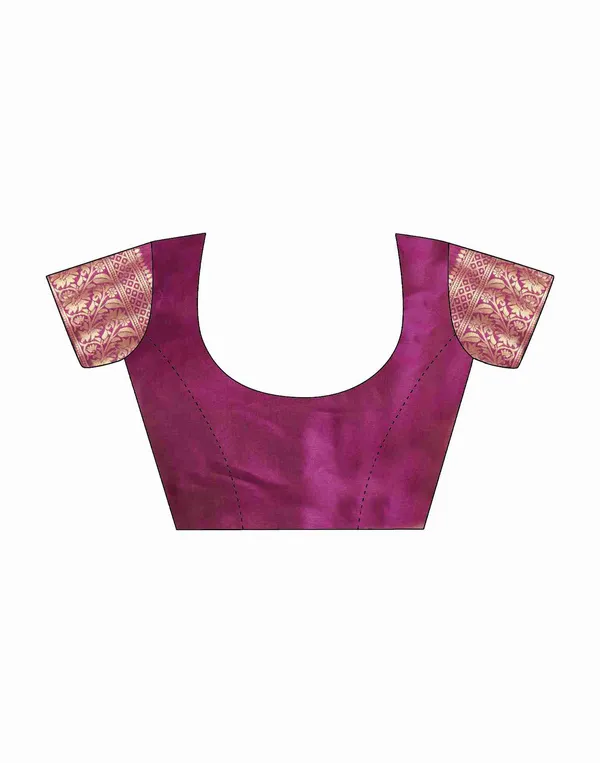 Pink_Luxurious_Silk_Blend_Paithani_Saree_With_Unstitched_Blouse_Piece