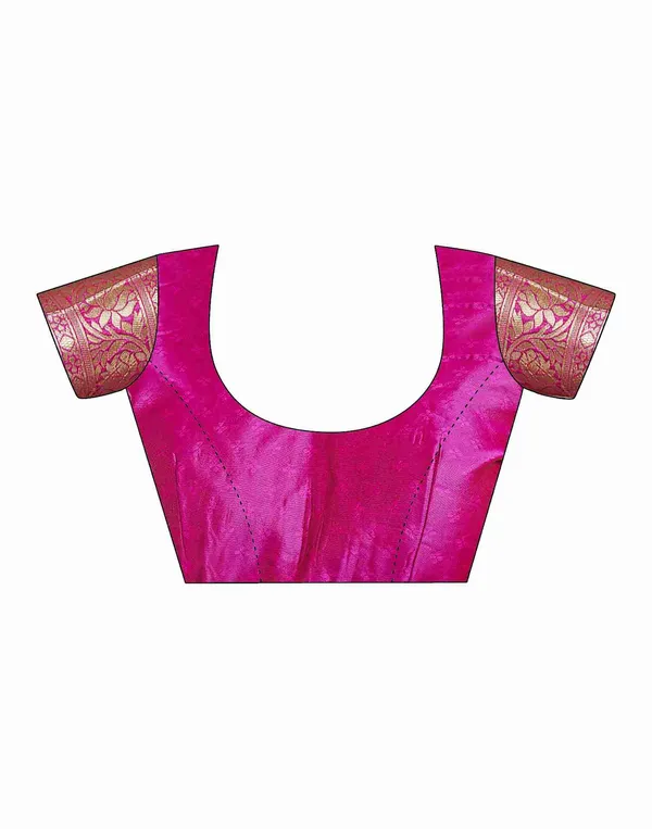 Teal_Ornate_Silk_Blend_Paithani_Saree_With_Unstitched_Blouse_Piece