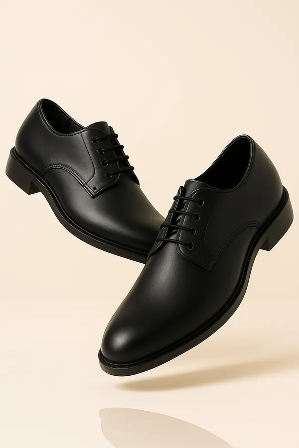 100%_Pure_Leather_Black_Leather_Derby_And_Chelsea_Boots_For_Men_Pack_Of_2
