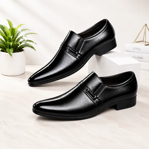 100%_Pure_Leather_Black_Leather_Slip_On_And_Chelsea_Shoes_For_Men_Pack_Of_2