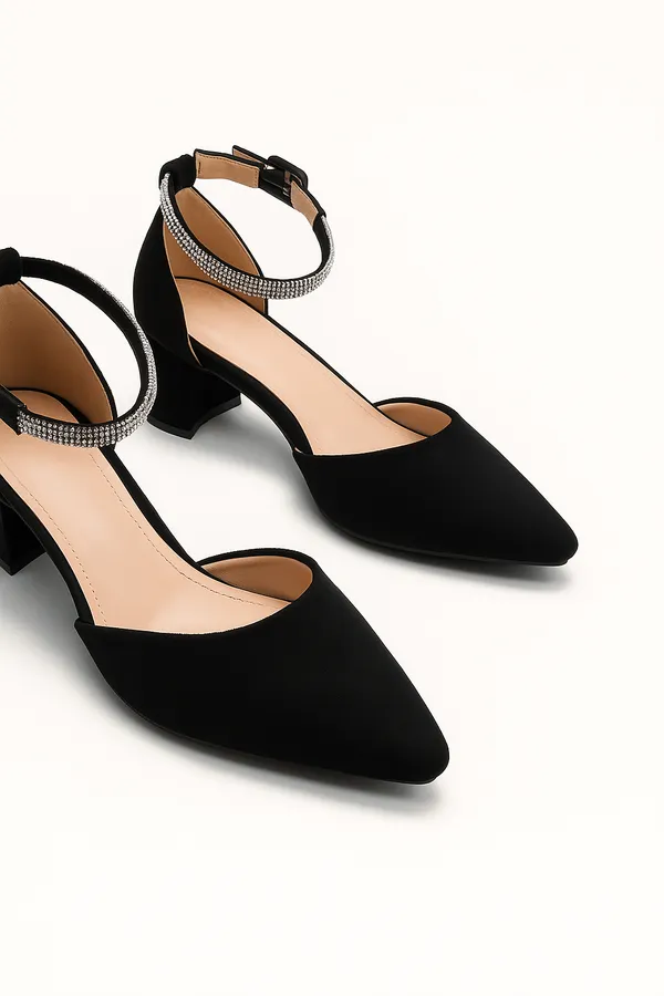 Block_Heels_With_Rhinestone_Ankle_Strap_Pointed_Toe_Sandals_For_Women