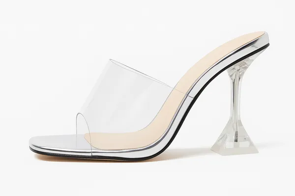 Silver_Slip-On_Sandals_For_Women
