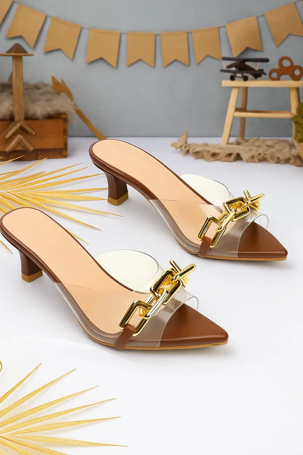 Brown_Boss_Babe_Transparent_Mules_For_Women