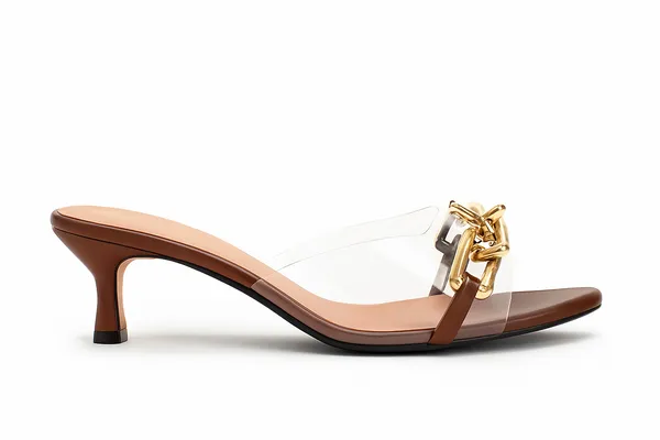 Brown_Boss_Babe_Transparent_Mules_For_Women