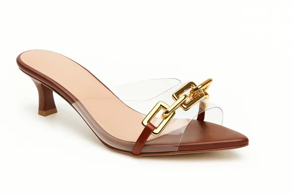 Brown_Boss_Babe_Transparent_Mules_For_Women