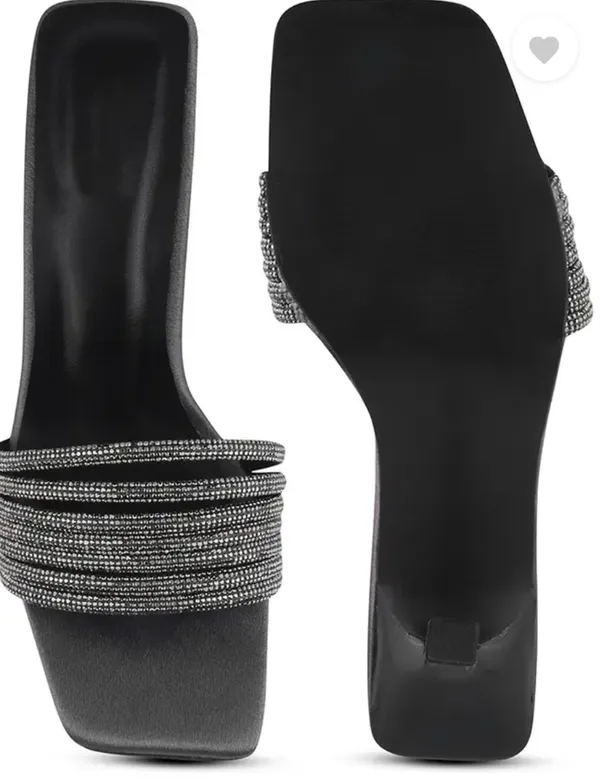 Chic_Black_Multi-Strap_Rhinestone_Block_Heels