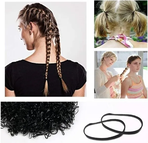 Black_Mini_Rubber_Bands_Soft_Wedding_Hairstyle_And_More_Hair_Band_Rubber_Band_(Pack_Of_1000)