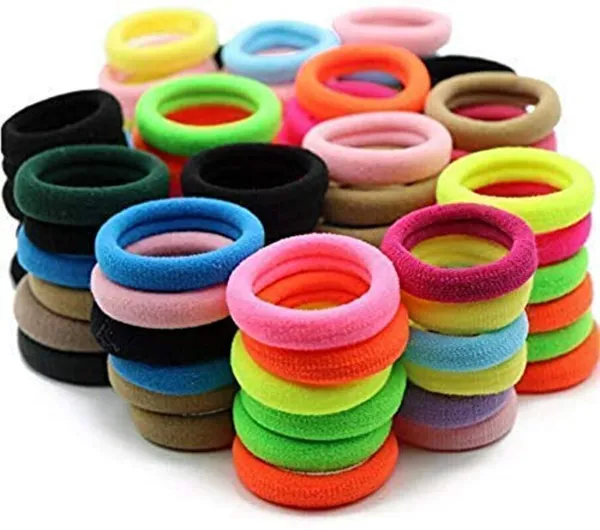 Multicolor_Mini_Elastic_Hair_Ties_Soft_Baby_Kids_Rubber_Band_Rubber_Band_Rubber_Band_(Pack_Of_100)