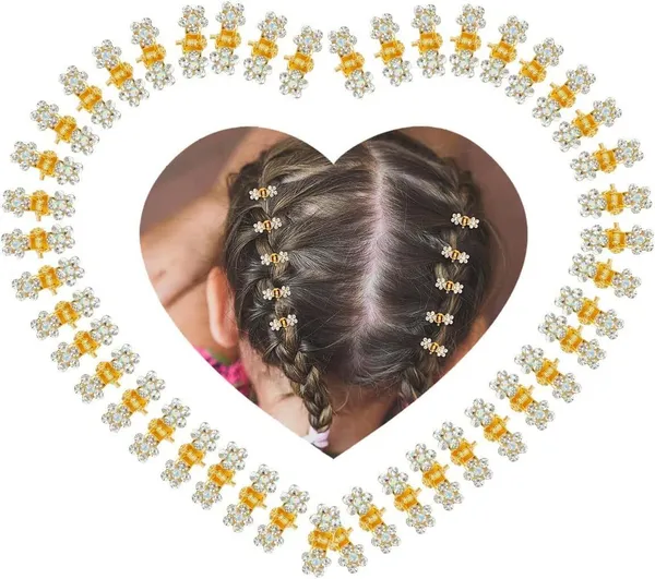 Gold_&_Multicolor_Golden_Bridal_Hair_Accessories_Headwear_Rhinestone_Hair_Claw_For_Women_Hair_Accessory_Set_Gold