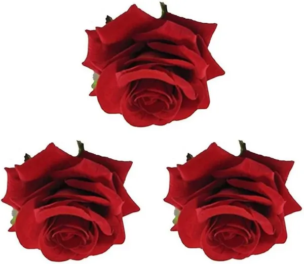 Red_Rose_Flower_Velvet_Hair_Clip_(Pack_Of_3)