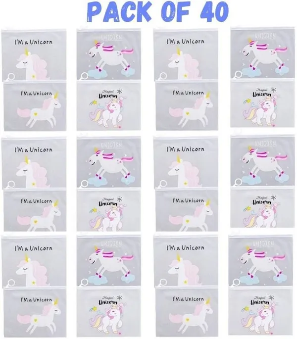 Multicolor_Purpose_Large_Capacity_Zipper_Cute_Pencil_Case_For_School_Supplies_Kids_Teenagers_Unicorn_Art_Plastic_Pencil_Boxes_Art_Plastic_Pencil_Boxes_(Pack_Of_40)