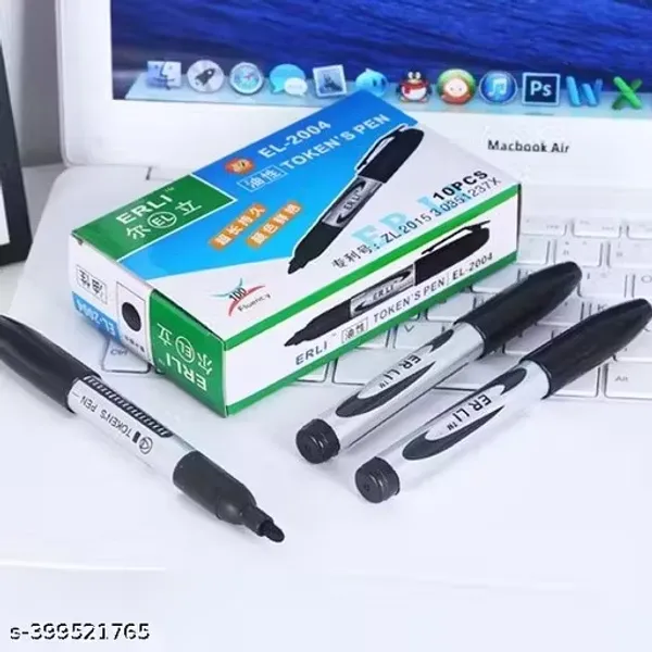 Black_Permanent_Marker_|_Pack_of_10_Pcs_|_Long_lasting_ink_|_Perfect_for_office_&_Home_Use