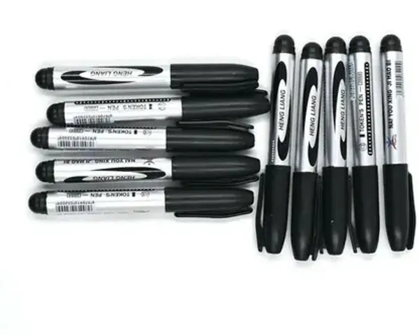 Black_Permanent_Marker_|_Pack_of_10_Pcs_|_Long_lasting_ink_|_Perfect_for_office_&_Home_Use