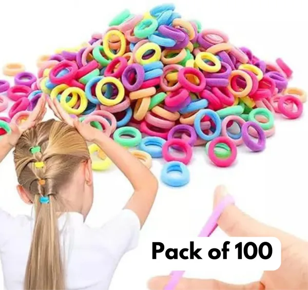 Multicolor_Mini_Rubber_Band_Hair_Rubber_Band_For_Kids_Rubber_Band_Rubber_Band_(Pack_Of_100)