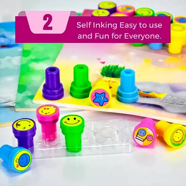 Multicolor_Chama_Emoji_Stamp_With_Smiley_Design_Face_Stamps_Parents_Birthday_Return_Gift_For_Kid_Smiley_Stamp_Design_Emotion_Toys_For_Kids_Mini_(Pack_Of_10)