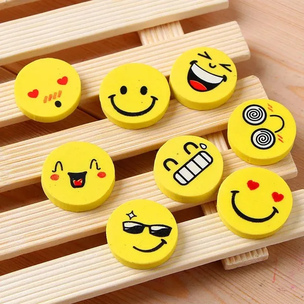Yellow_Lovely_Happy_Funny_Smiley_Erasers_Rubber_Birthday_Return_Gifts_For_Kids_Erasers_Packets_Non_Toxic_Eraser_(Pack_Of_12)
