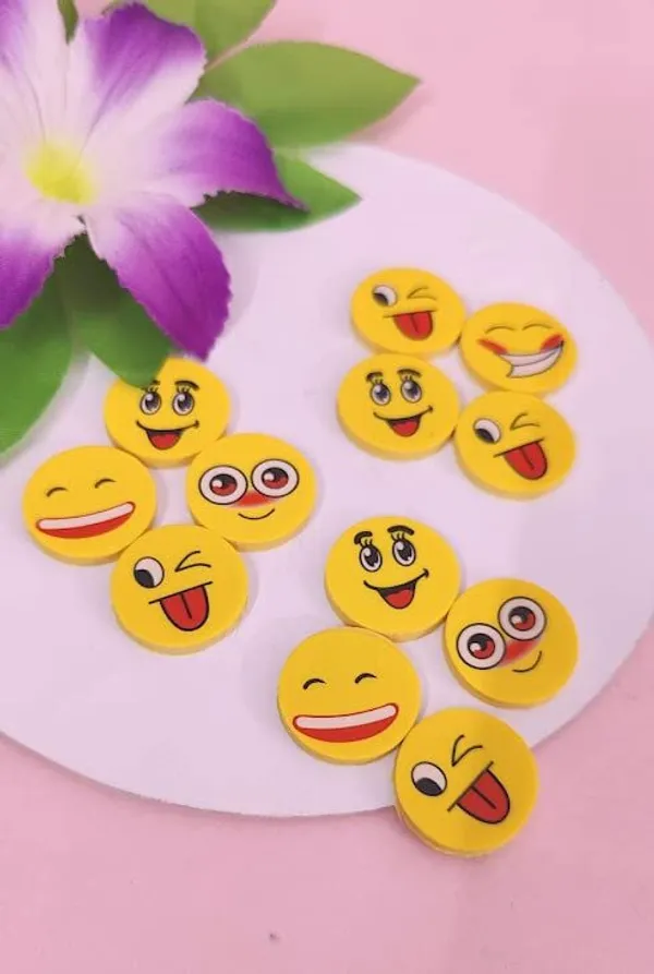 Yellow_Emoji_Smile_Erasers_Fancy_Eraser_Rubber_Assorted_Style._Non_Toxic_Eraser_(Pack_Of_2)
