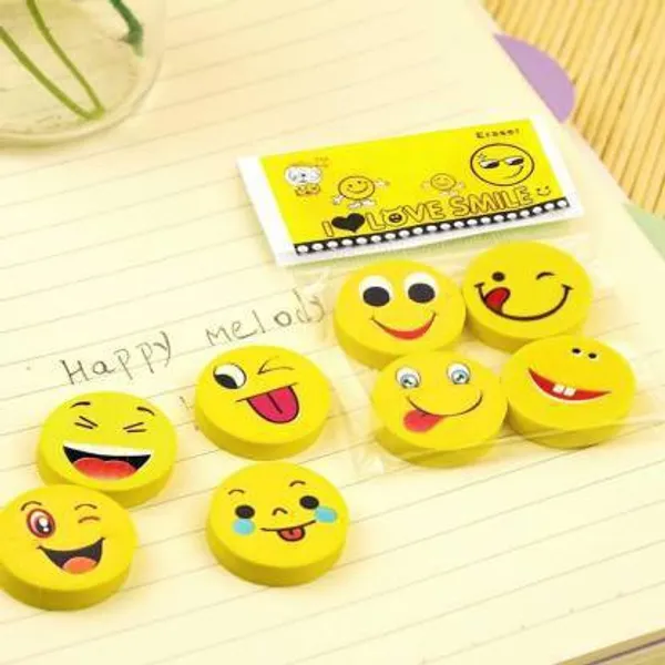 Yellow_Lovely_Happy_Funny_Smiley_Erasers_Rubber_Birthday_Return_Gifts_For_Kids_Erasers_Packets_Non_Toxic_Eraser_Non_Toxic_Eraser_(Pack_Of_20)