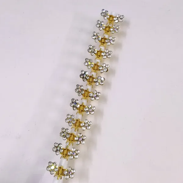 Gold_Mini_Hair_Clutcher_Hair_Claw_Hair_Clip_Gold_(Pack_Of_12)
