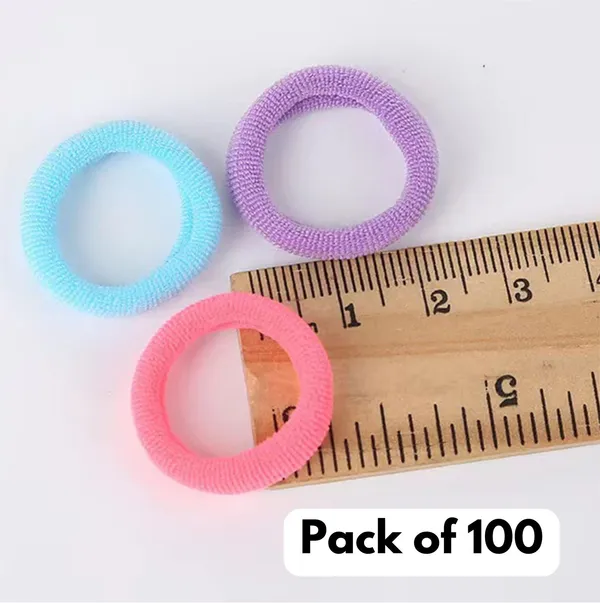 Multicolor_Mini_Rubber_Band_Hair_Rubber_Band_For_Kids_Rubber_Band_Rubber_Band_(Pack_Of_100)