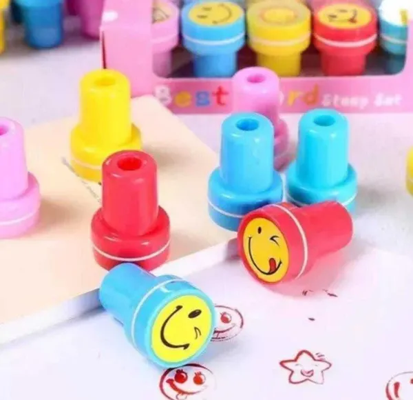 Multicolor_Mysha_Smiley_Face_Emoji_Stamp_For_Kids_Face_Smiley_Stamp_N_A_(Pack_Of_10)