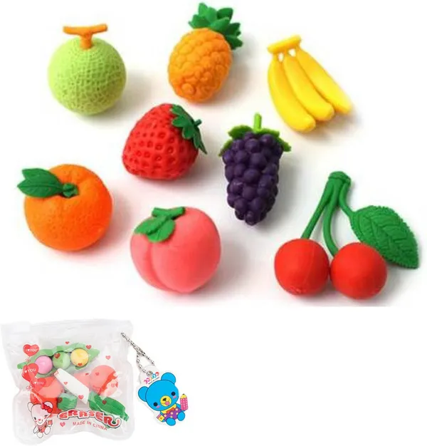 Multicolor_Fancy_Eraser_Fruit_Style_Non_Toxic_Eraser_(Pack_Of_8)