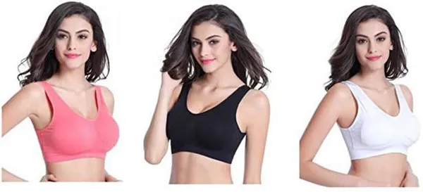 Multicolor_Shree_Fashion_Girls_Sports_Non_Padded_Bra_(Pack_Of_3)