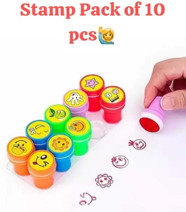 Multicolor_Mysha_Stamps_Smiley_Design_For_Kids_Stamp_Smiley_Stamp_For_Kids_N_A_(Pack_Of_10)