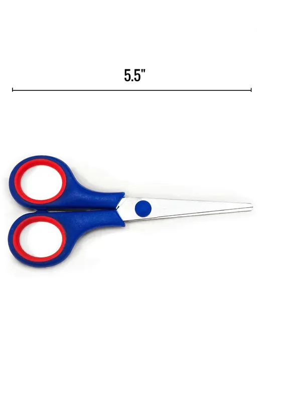 Multicolor_Best_Quality_And_Smooth_Scissors_Stainless_Steel_Combo_Pack._Best_Cutting_Scissors_For_Home_And_Office_Use._Usable_Anywhere_And_Everywhere._Scissors_(Pack_Of_2)