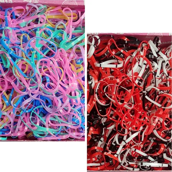 Multicolor_Hair_Rubber_Band_Rubber_Band_(Pack_Of_250)