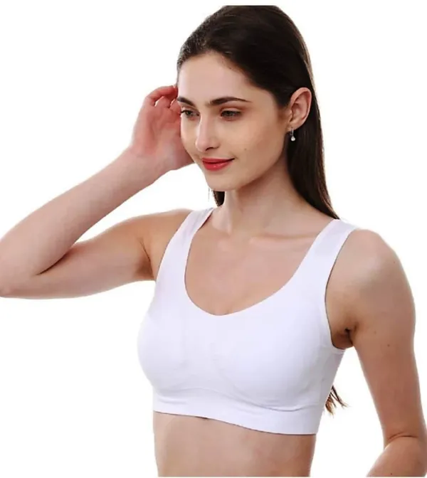 White_Girls_Sports_Non_Padded_Bra_(Pack_Of_3)