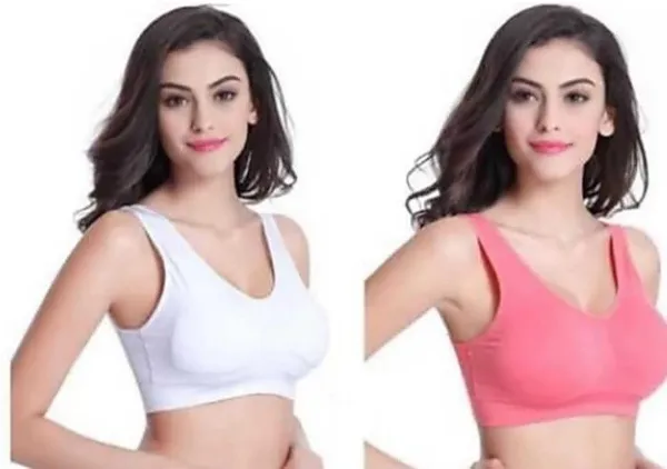 Pink_&_White_Girls_Sports_Lightly_Padded_Bra_Pink