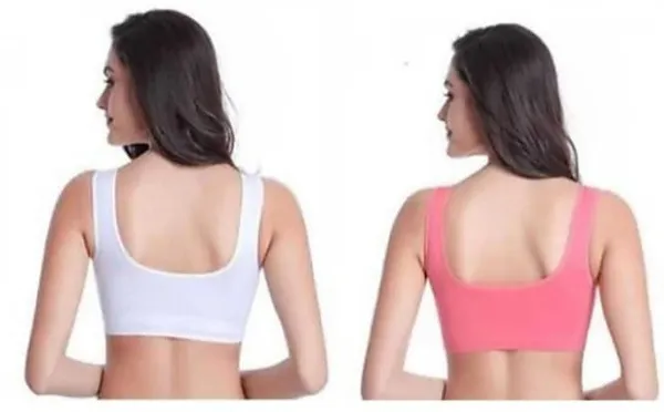 Pink_&_White_Girls_Sports_Lightly_Padded_Bra_Pink