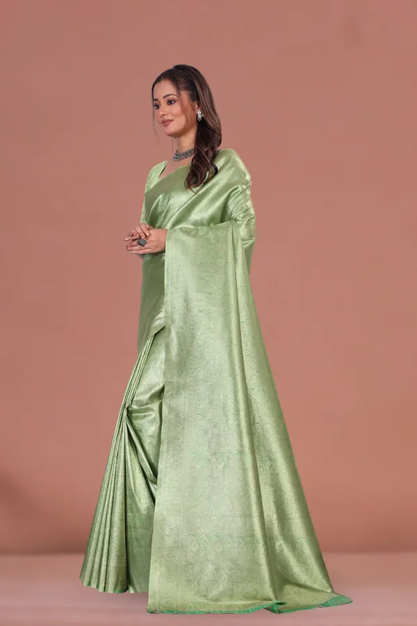 Banarasi_Tissue_Silk_Saree_in_Light_Green_with_Elegant_Self-Weaving