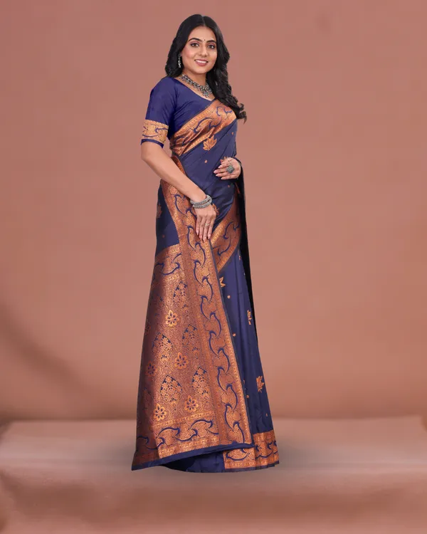 Royal_Navy_Blue_Banarasi_Silk_Saree_with_Golden_Zari_Weaving_&_Designer_Pallu_for_Festive_Wear