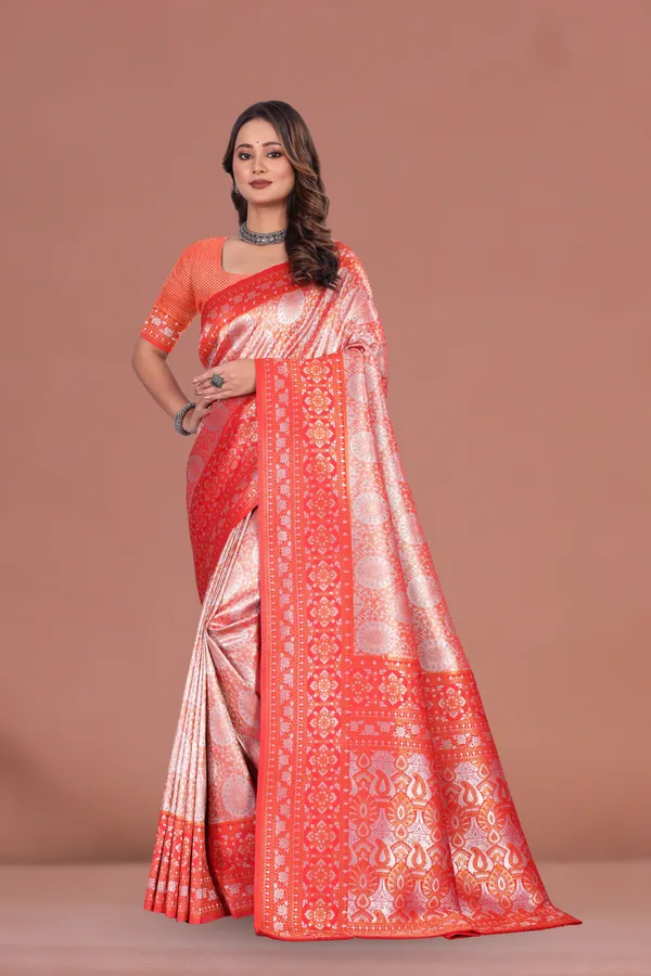 Elegant_Red_and_Silver_Banarasi_Silk_Saree_with_Traditional_Zari_Work