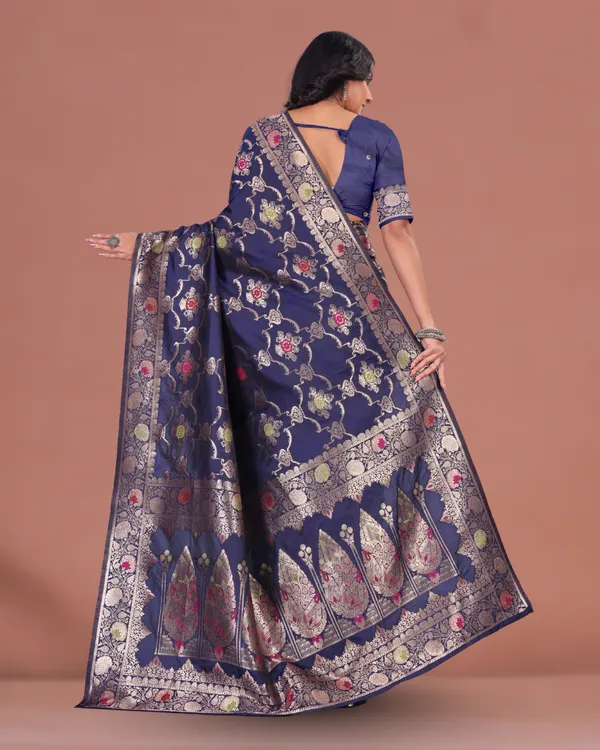 Banarasi_Silk_Saree_in_Royal_Blue_with_Rich_Zari_Weaving_&_Floral_Design