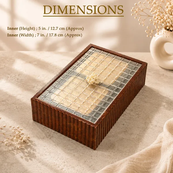 Premium_Brown_Finish_Mosaic_Glass_Gift_Box