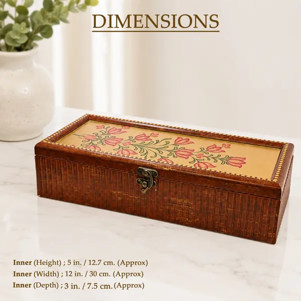 Elegant_Floral_Design_|_Multipurpose_Storage_Box