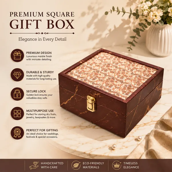 Premium_Brown_Finish_Gift_Box_with_4_Compartments