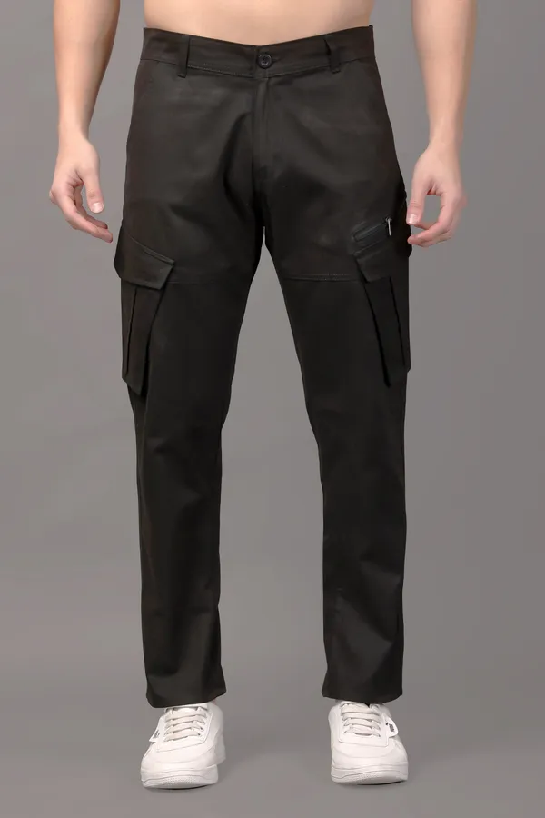 Black_Regular_Mid_Rise_Cargo_Pants_For_Men