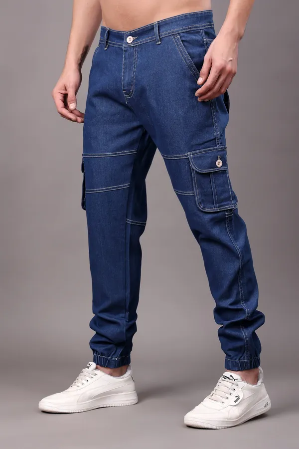 Dark_Blue_Regular_Fit_Mid_Rise_Cargo_Pants_For_Men