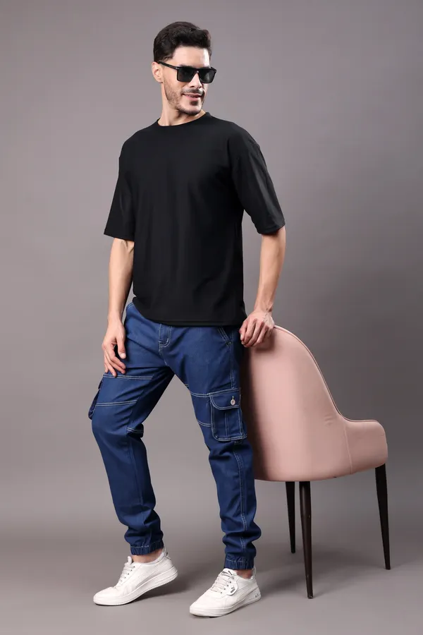 Dark_Blue_Regular_Fit_Mid_Rise_Cargo_Pants_For_Men